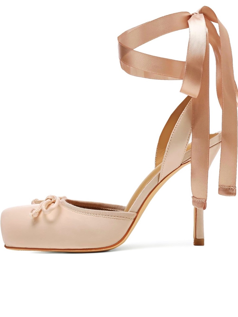 Ballerina lace up shoes